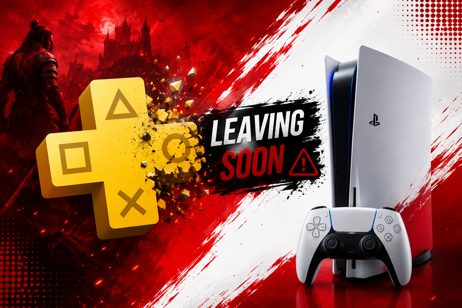 September Playstation Plus Games Removal