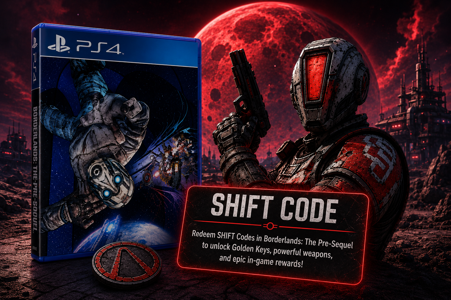 Shift Codes for Borderlands The Pre Sequel PS4
