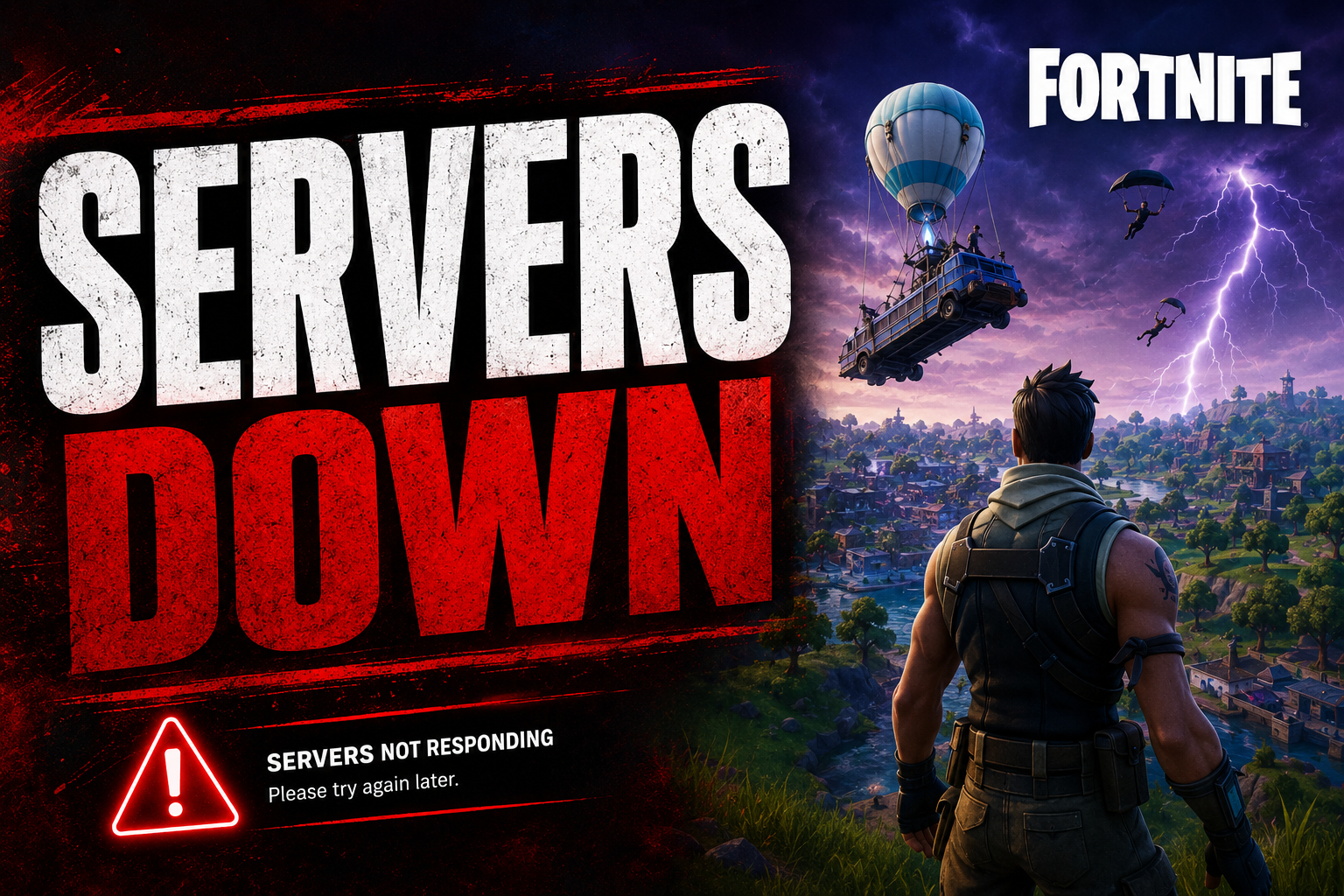 why are the fortnite servers down